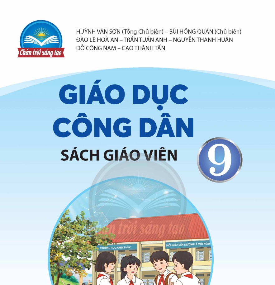 SÁCH GIÁO  VIÊN GDCD 9 CHÂN TRỜI SÁNG TẠO PDF Miễn phí